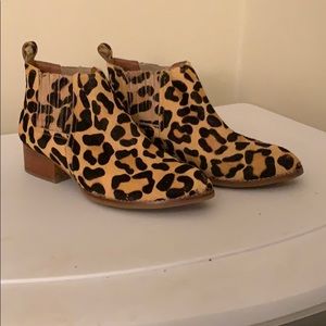 Cheetah Jeffrey Campbell boots- lightly worn